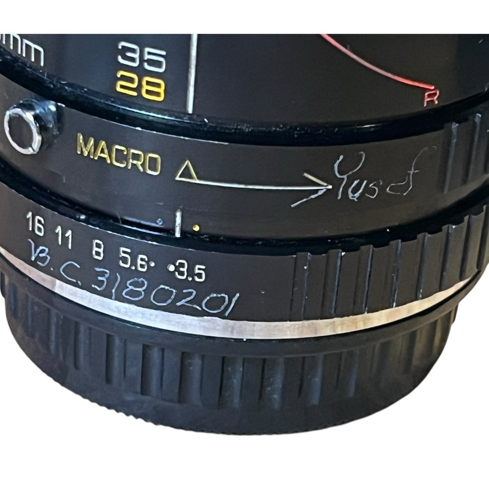 Soligor MC Zoom Macro C/D 28-80mm F3.5-4.5 Pentax PK Mount Both Caps Hood - Picture 16 of 16